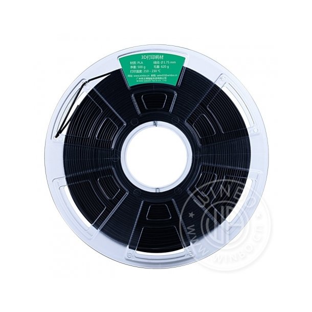 SERO 3mm PLA filament for 3D printer, 1000g. Available in 3 colors
