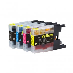 Pixojet ink cartridges Brother LC 1240, 4 pcs. discount pack 83 ml