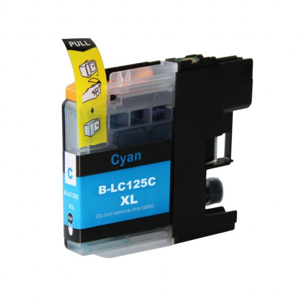 Brother LC 125/127 C (15 ml) Cyan, Compatible Ink Cartridge