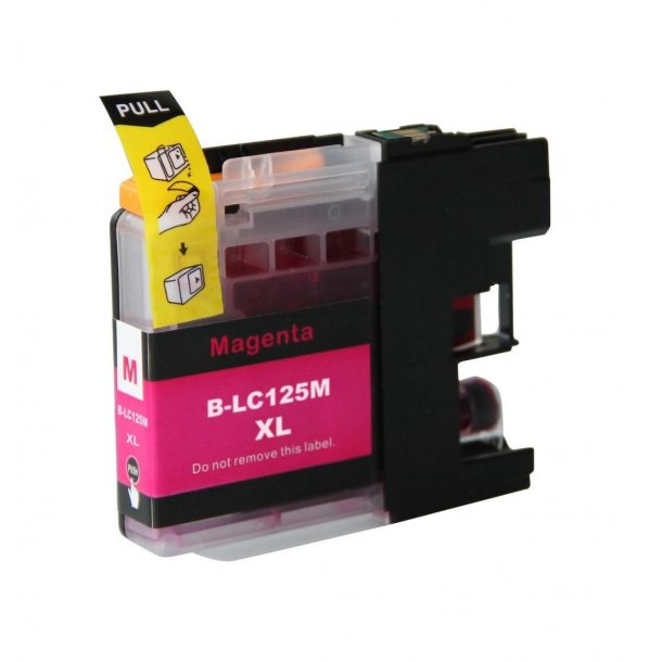Brother LC 125/127 M (15 ml) Magenta, Compatible Ink Cartridge
