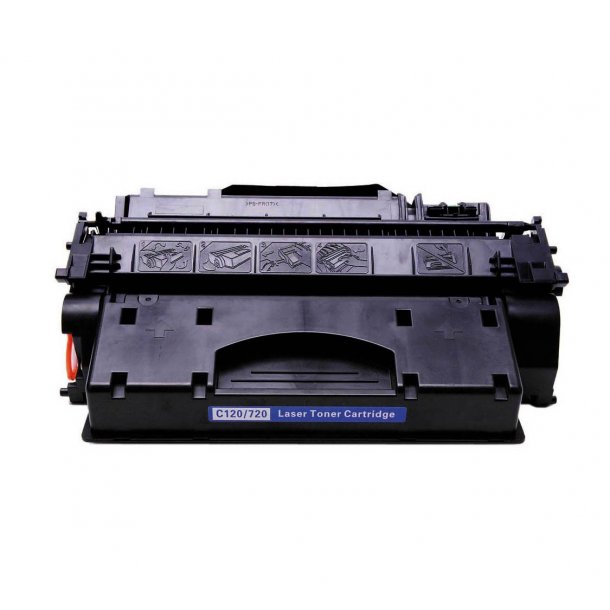 Kompatibel Canon CRG120/ 720 (Canon 2617B002) Lasertoner, Svart, 5000 sidor