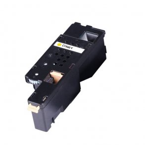 Pixojet toner Dell C1660 - 593-11131 gul 1000 sider