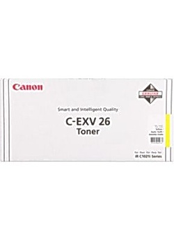 Se Canon 711 C-EXV 26 Y 1657B006 gul toner, original hos Pixojet
