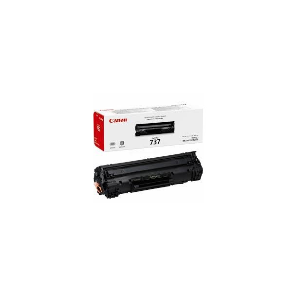 Canon CRG737 BK svart Lasertoner, Original