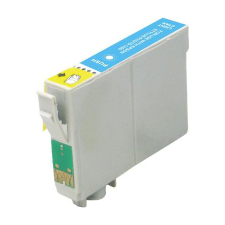 Køb Epson T0965 LC  blækpatron - Kompatibel - Lys Cyan 18,2 ml - Pris 37.00 kr.