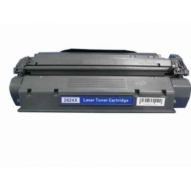 Kompatibel HP Q2624X 24 A XL Lasertoner, Svart, 3500 sidor