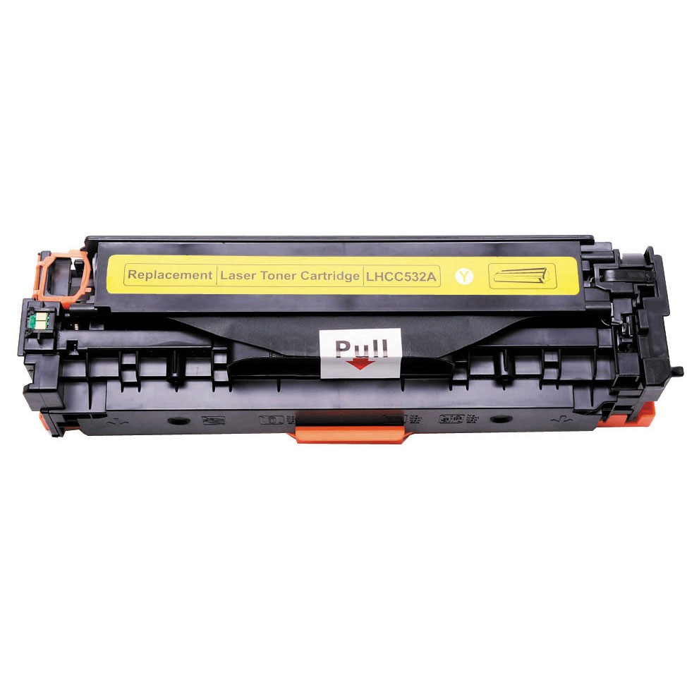 Kompatibel HP CC532A - 304A Lasertoner 2800 sider gul