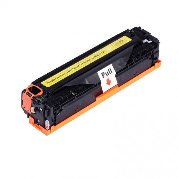 Kompatibel HP CE322A Y HP 128A Lasertoner, Gul, , 1300 sidor