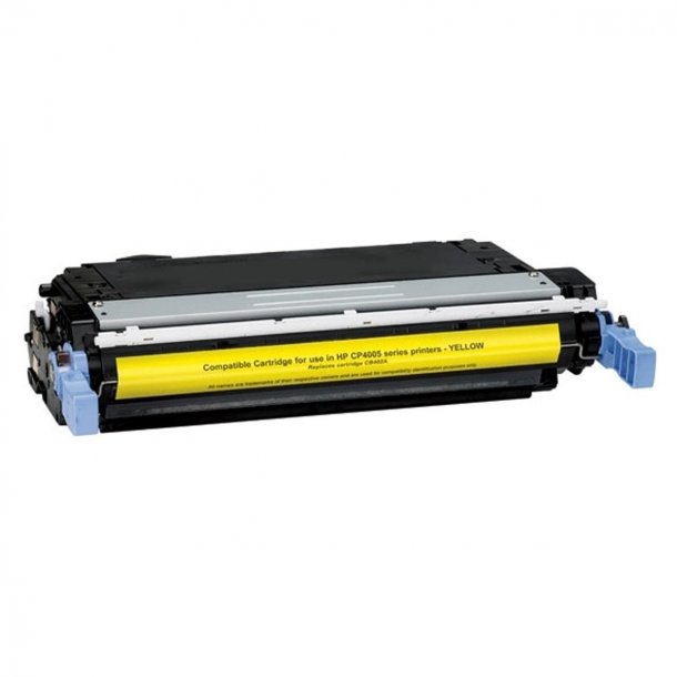 Kompatibel HP CB402A Y HP 642A Lasertoner, Gul, , 7500 sidor