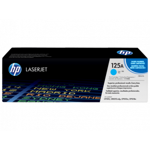 HP toner 125A - CB541A cyan 1400 sider, original