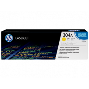 HP toner 304A - CC532A gul 2800 sider, original