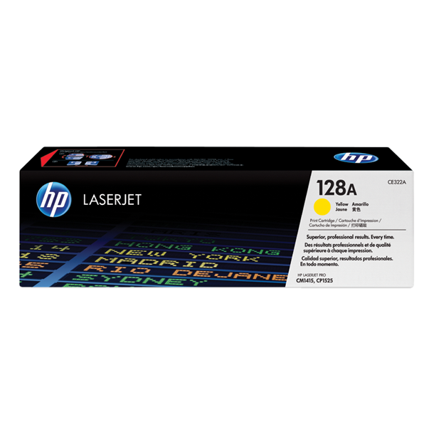 HP 128A - CE322A Y Original Toner 1300 sidor