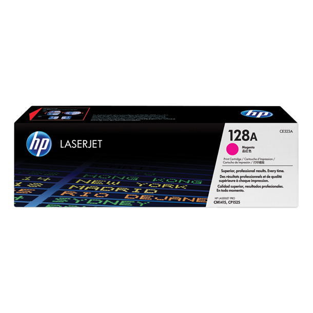 HP 128A - CE323A Toner Original Magenta 1300 sider