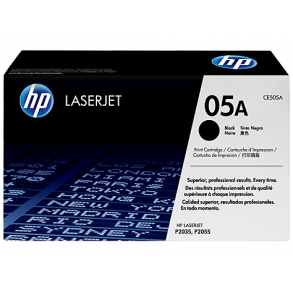 HP toner 05A - CE505A svart 2300 sider, original