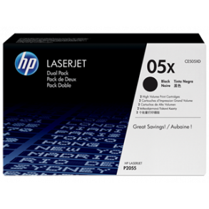 HP toner 05X - CE505X svart 6500 sider, original