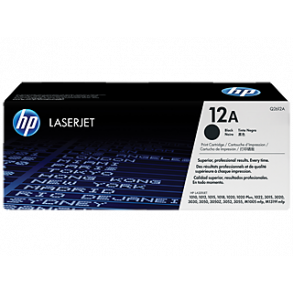 HP toner 12A - Q2612A svart 2400 sider, original