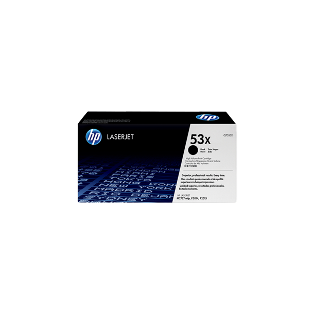 HP 53X - Q7553X BK Original Toner 7000 sidor