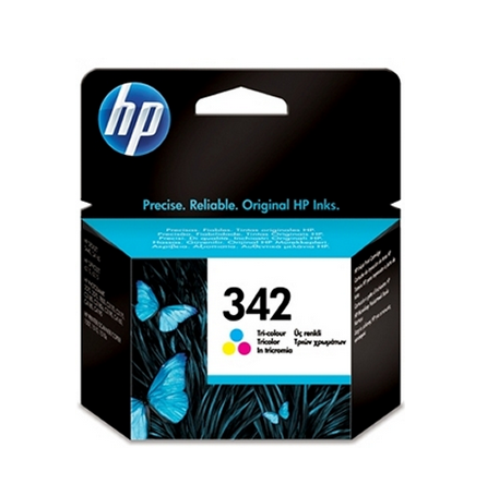 Køb HP 342 C (CC9361EE) 3 farve blækpatron, Original, 5ml - Pris 409.00 kr.