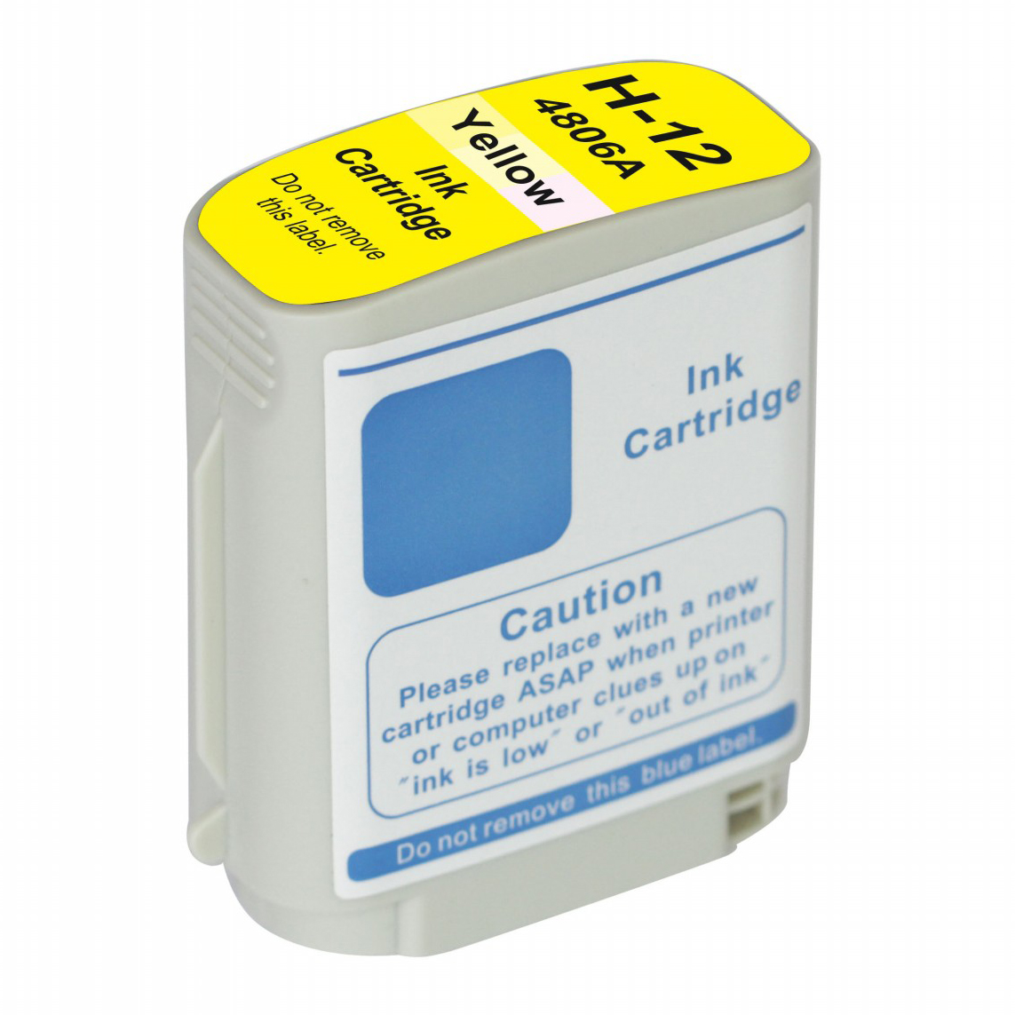 Køb Kompatibel HP 12 - C4806A blækpatron 69 ml gul - Pris 39.00 kr.