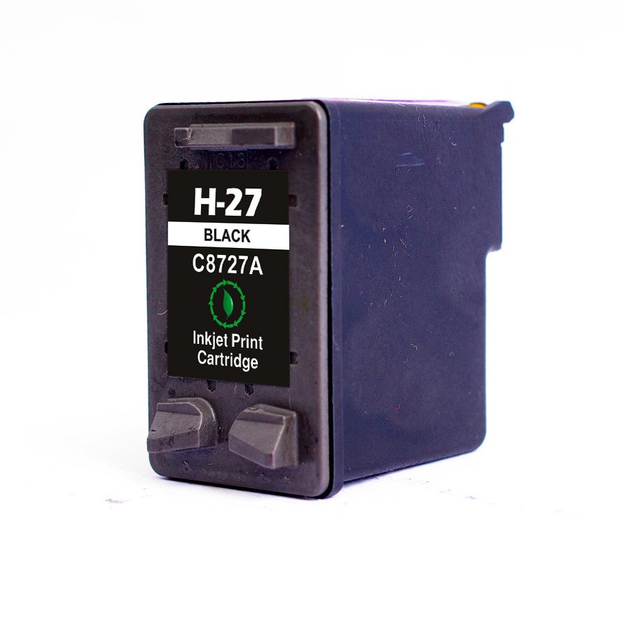 Køb Kompatibel HP 27 BK - C8727AE blækpatron 20 ml sort - Pris 111.00 kr.