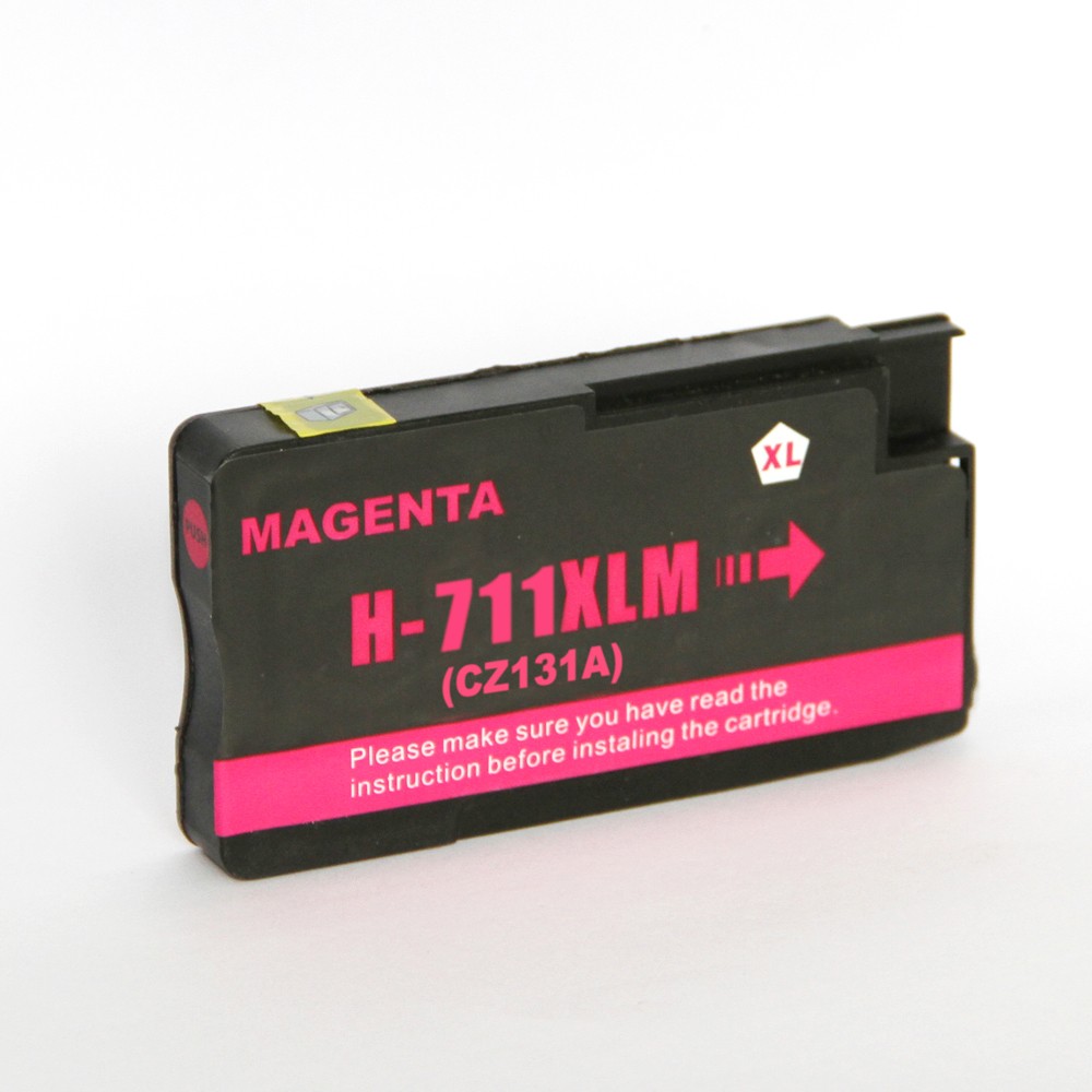 Køb HP 711 XL M (CZ131A) Magenta kompatibel blækpatron (30 ml) - Pris 69.00 kr.