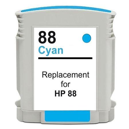 Køb Kompatibel HP 88 XXL - C9391A blækpatron 28 ml cyan - Pris 55.00 kr.