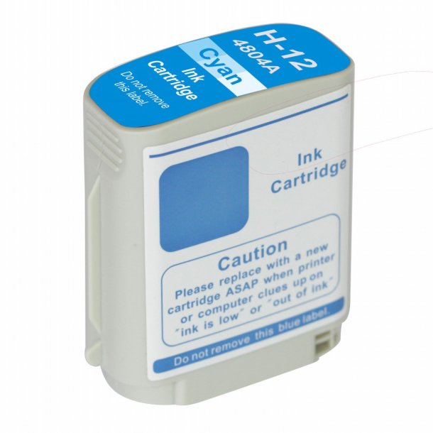 HP 12C Ink Cartridge - C4804A Compatible - Cyan 69 ml