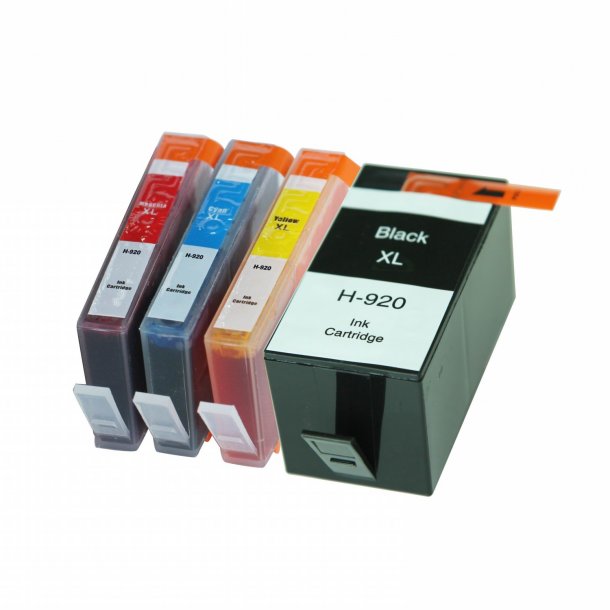 HP 920 XL Set of 4 Ink Cartridges (95 ml)