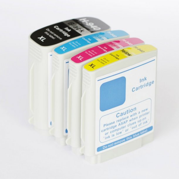 HP 940 XL Set of 4 Ink Cartridges (153 ml)
