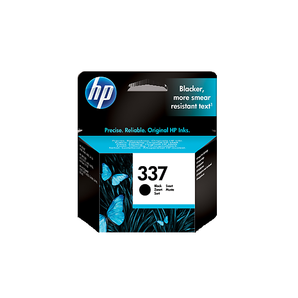 HP 337 BK blekkpatron - C9364EE Original - Svart 11 ml