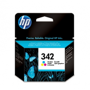 HP blkpatron 342 - C9361EE 3-farvet 5 ml, original