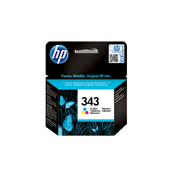 HP 343 C PSC 2610 - C8766EE Original - Farve 7 ml