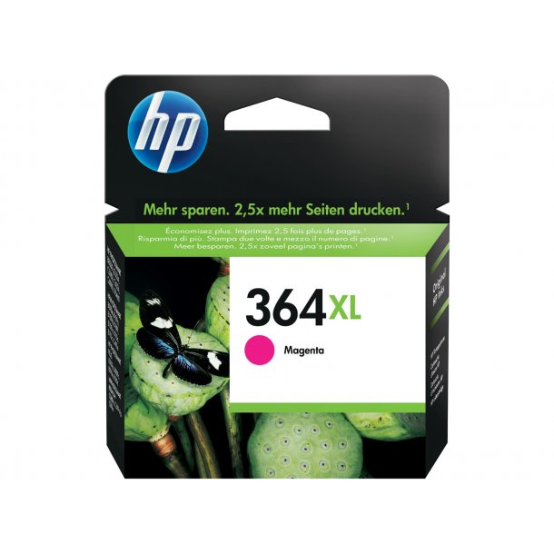 HP 364 XL M blekkpatron - CB324EE Original - Magenta 6 ml