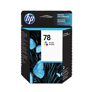 HP 78 C - 3 Farvet 19 ml - C6578DE Original blkpatron