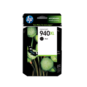 HP 940 XL BK med chip C4906AE Original bläckpatron -49 ml