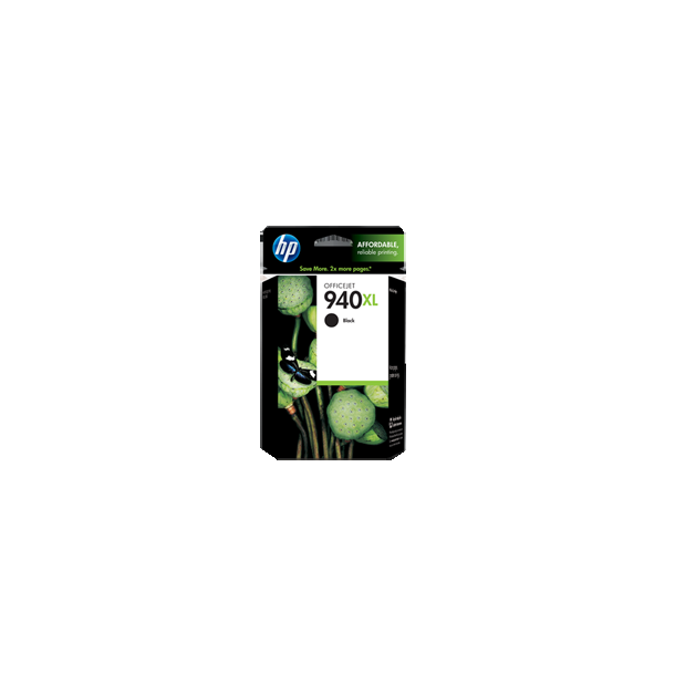 HP 940 XL BK med chip C4906AE Original bl&auml;ckpatron (49 ml)