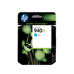 HP 940 XL C C4907AE Original bläckpatron -28 ml