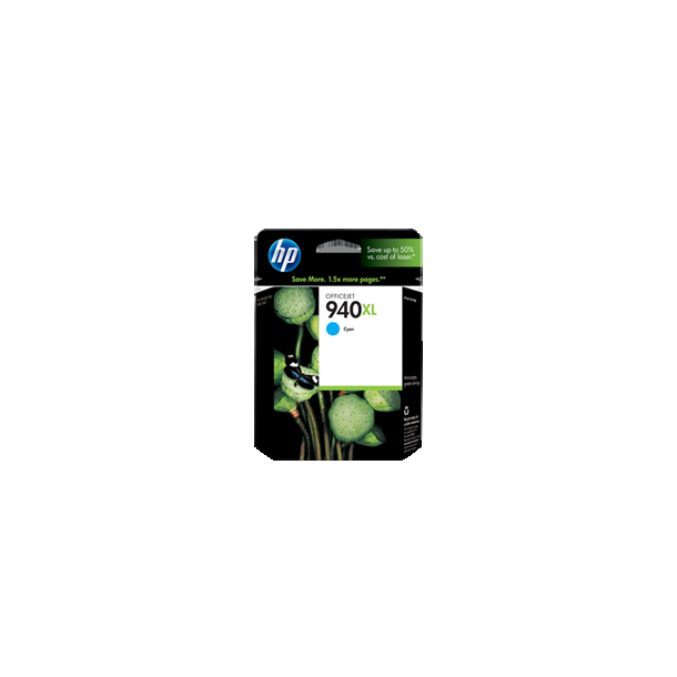 HP 940 XL C C4907AE Original bl&auml;ckpatron (28 ml)