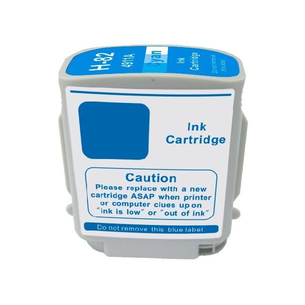 HP 82C (C4911) Cyan, Compatible Ink Cartridge