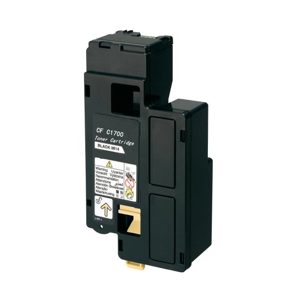 Kompatibel Epson C13S050614 C1700/1750 BK Lasertoner - - Svart 2000 sidor