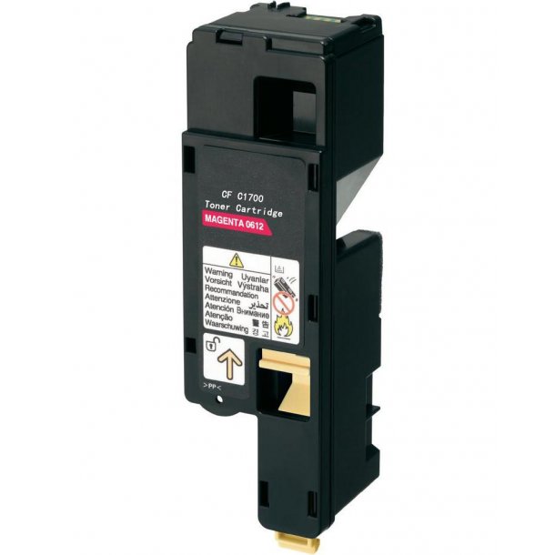 Kompatibel Epson C13S050612 C1700/1750 M  Lasertoner - -Magenta 1400 sidor