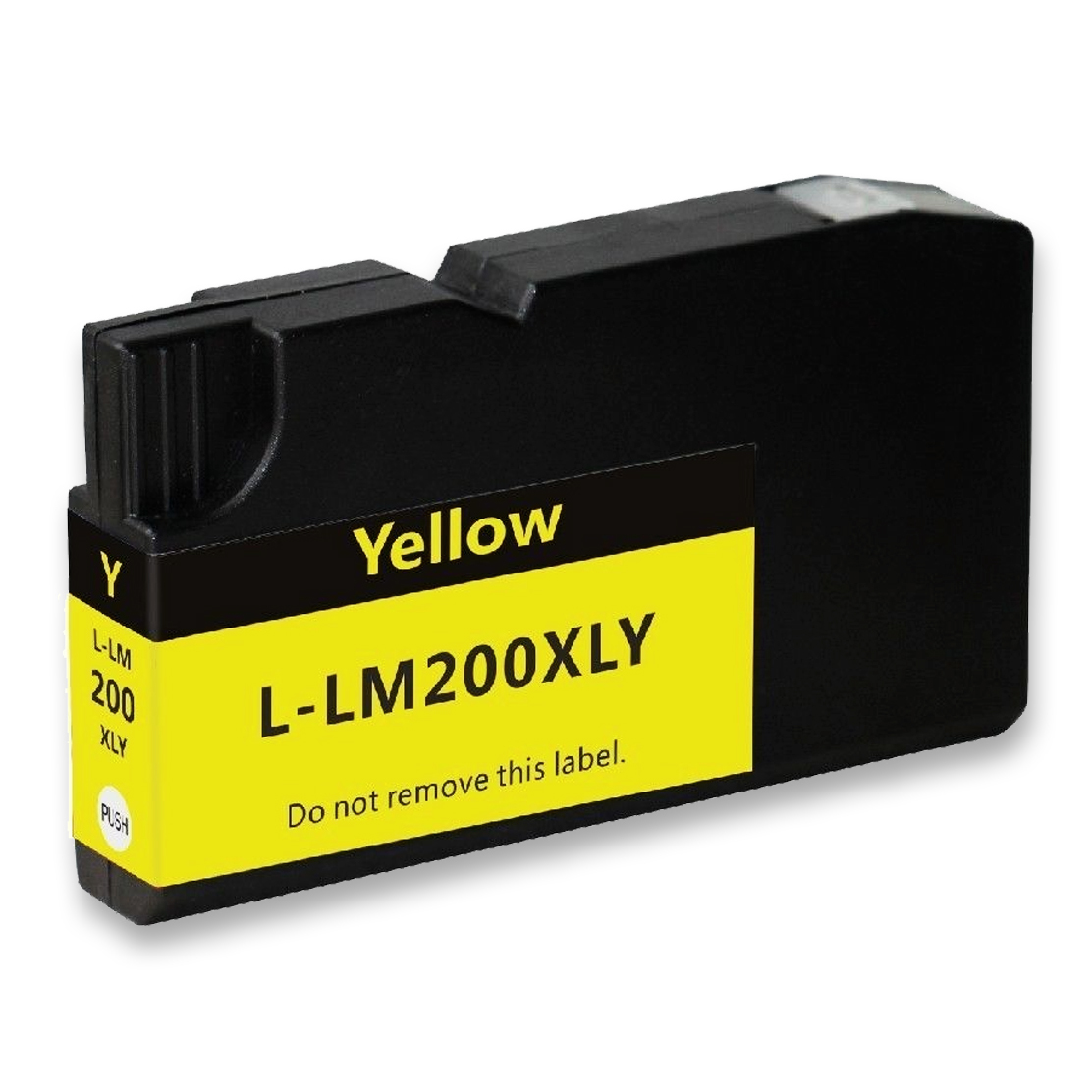 Køb Lexmark 200 XL Y  blækpatron - Kompatibel - Gul 35 ml - Pris 125.00 kr.