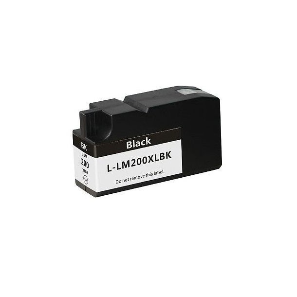 Lexmark 200 XL - 14L0197 blkpatron Kompatibel Sort 80 ml