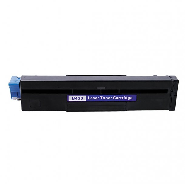 Kompatibel OKI B430 BK 43979202 Lasertoner, Svart, 7000 sidor