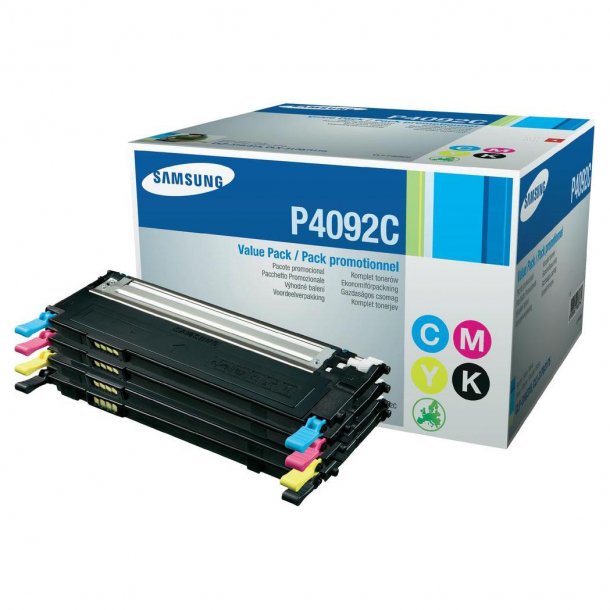 Samsung CLT-P4092C/ELS, Laser Cartridge Cyan/Magenta/Yellow/Black, Original