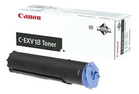 Se Canon C-EXV 18 BK 0386B002 sort toner, original hos Pixojet