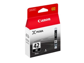 Køb Canon CLI 42 BK - 6384B001 Original- Sort 13 ml - Pris 159.00 kr.