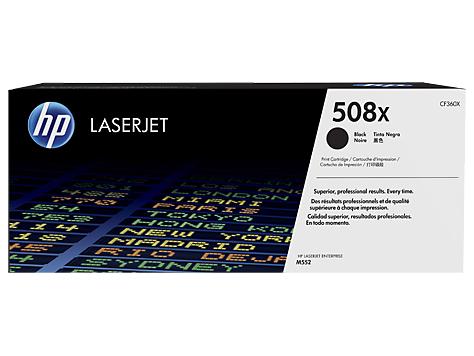 HP CF360X BK (HP 508X) Sort Lasertoner, Original 12500 sider