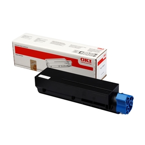 OKI MB472/492/562 BK (45807102) Lasertoner, sort Original 3000 print