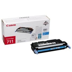 Canon toner 711 - 1659B002 cyan 6000 sider, original